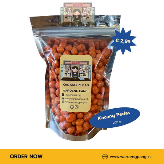 Waroeng Pangi - Kacang Mayasi Pedas 200gr
