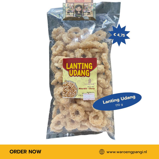 Mino Arto - Lanting Udang / Cassavechips met garnalensmaak 170gr