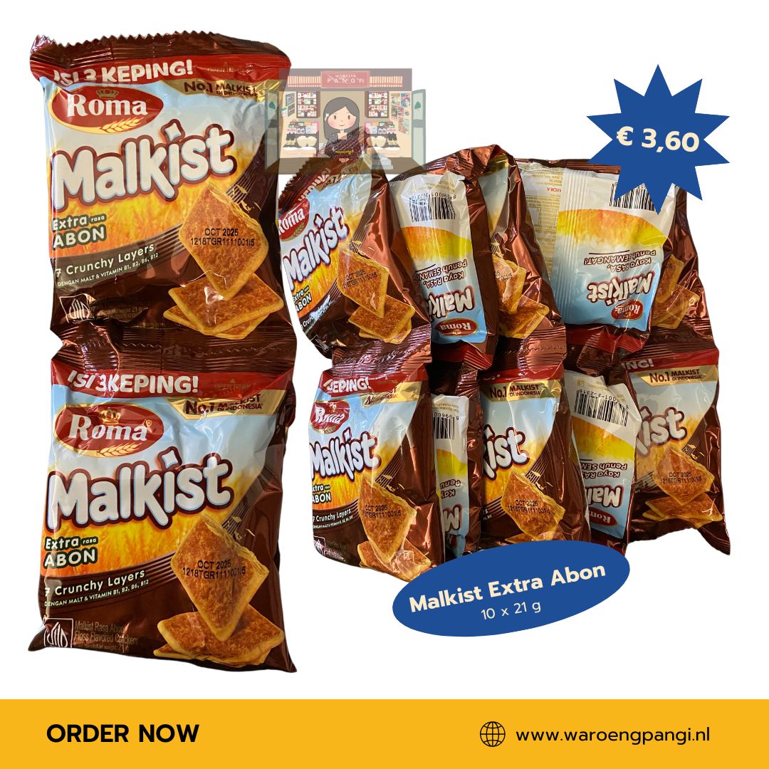 Roma - Malkist Extra Abon 10 x 21gr