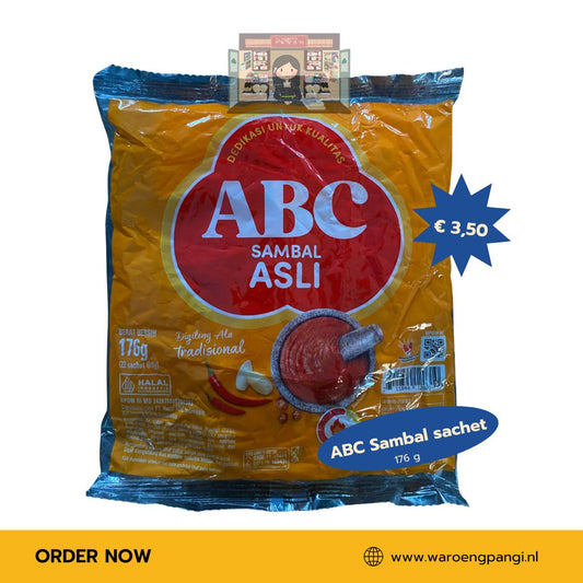 ABC - Sambal asli / Chilisaus  (22x8gr)