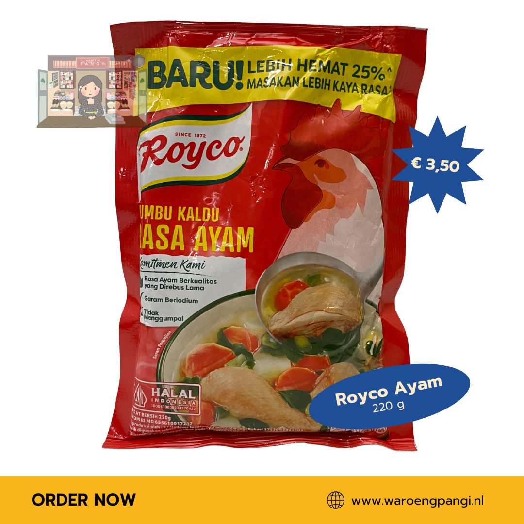 Royco - Bumbu Kaldu rasa ayam / Kippenbouillon 220gr