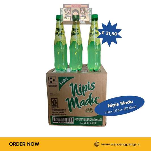 Tirta Fresindo - Nipis Madu / Lime Soda 12 x 330ml