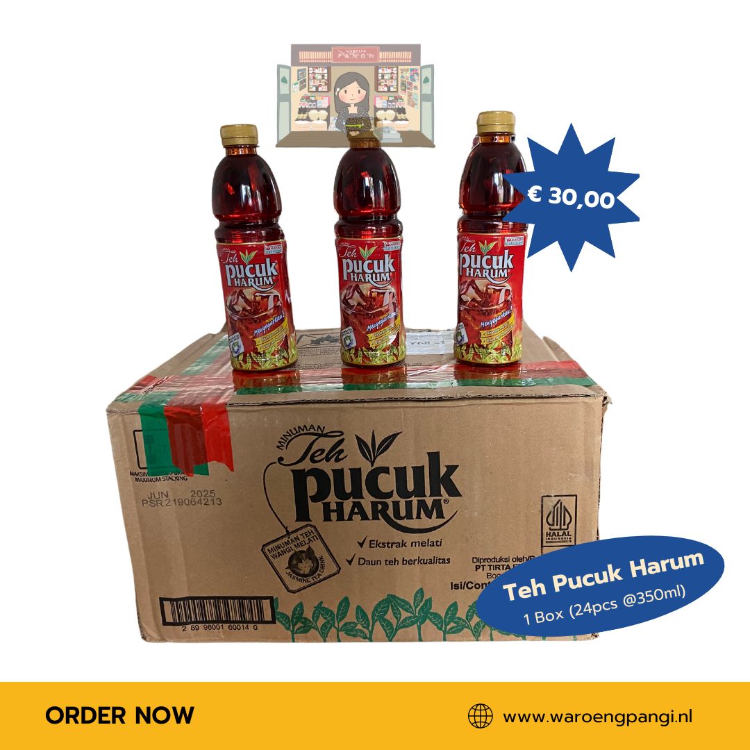 Tirta Fresindo - Teh Pucuk Harum / Jasmijn Thee 24 x 350ml