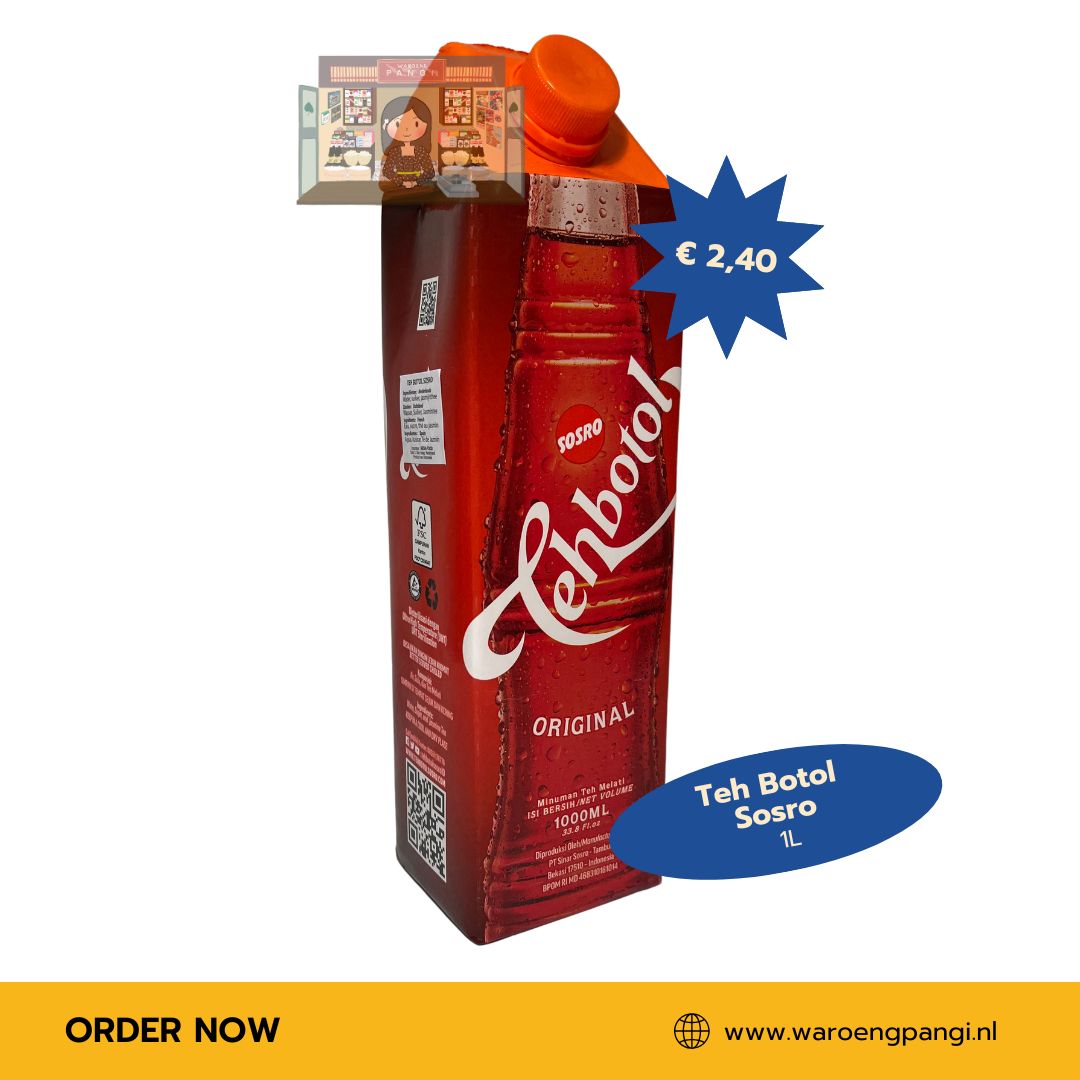 Sosro - Teh Botol / Jasmijn Thee 1L