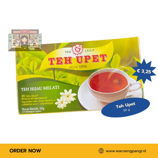 Teh Upet - Jasmine green Tea 25 zakjes