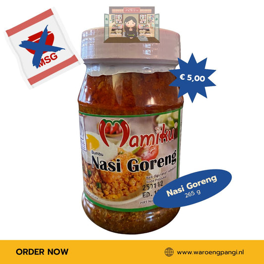 Mamiku - Bumbu Nasi Goreng / Kruidenpasta voor gebakken rijst 265gr