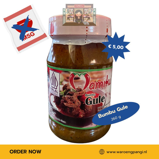 Mamiku - Bumbu Gule / Kruidenpasta voor Gule 260gr