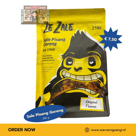 Le Zale - Sale Pisang Goreng / Gebakken banaan 250gr
