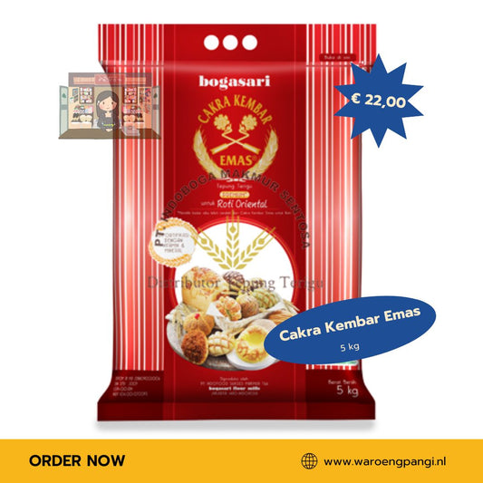 Bogasari - Cakra Kembar Emas / Tarwemeel 5kg
