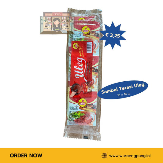 Uleg - Sambal Terasi 10 x 18 gr