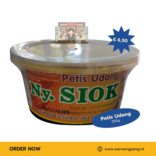 Ny. Siok - Petis Udang / Garnalenpasta 250gr