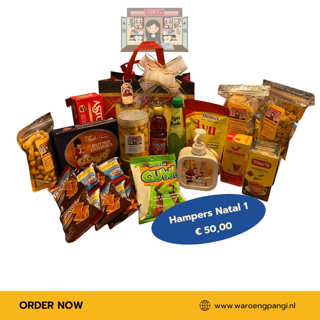 Hampers Natal 1 / Kerstpakket 1 €50
