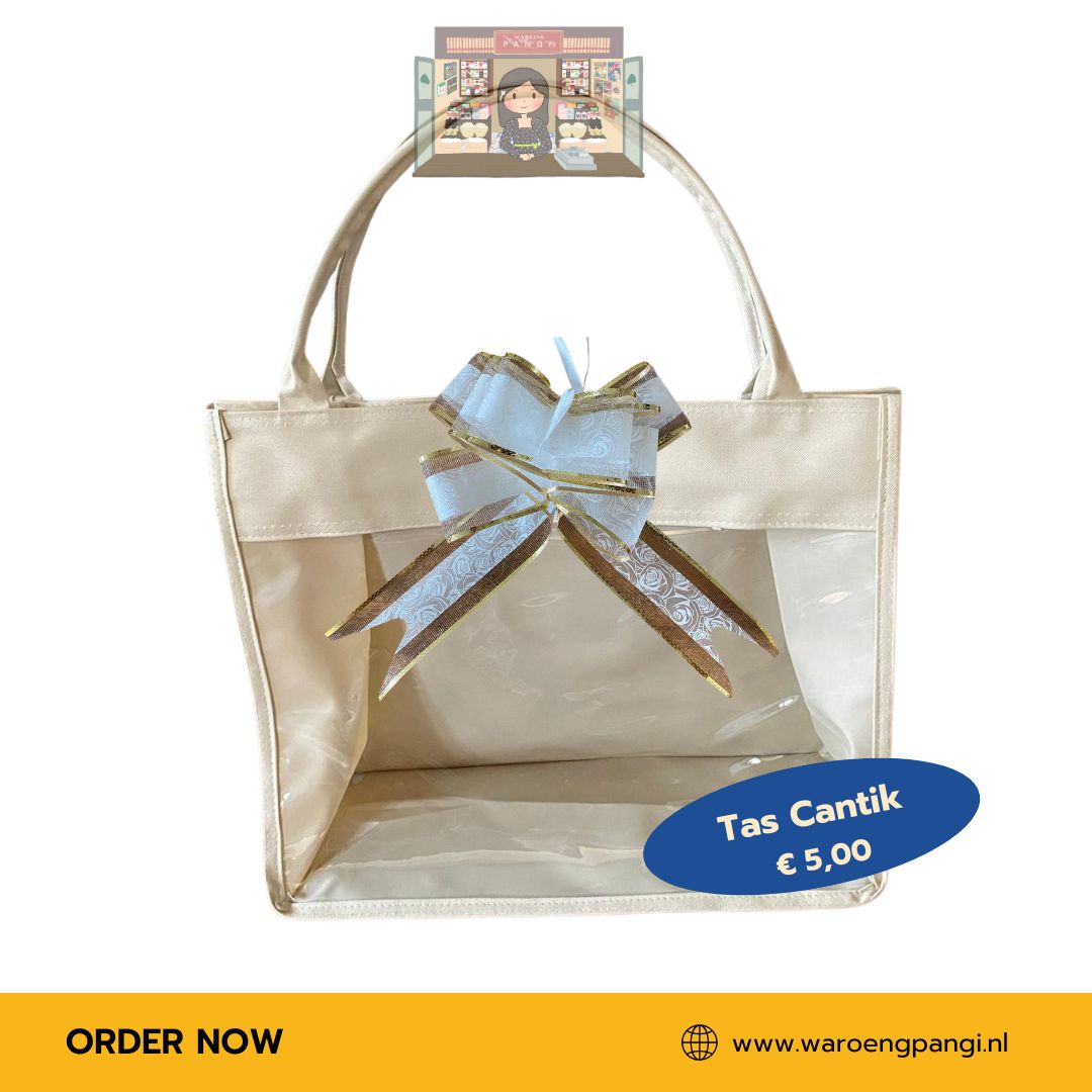 Tas cantik untuk Hamper / Cadeautas 30x10x25cm