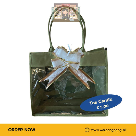 Tas cantik untuk Hamper / Cadeautas 30x10x25cm
