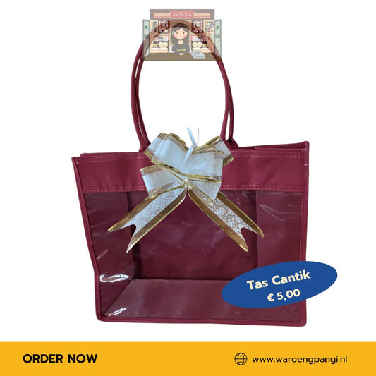 Tas cantik untuk Hamper / Cadeautas 30x10x25cm