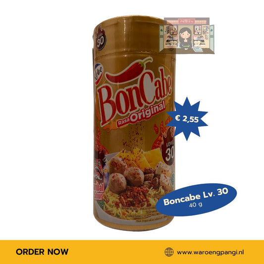 Bon Cabe - Sambal tabur level 30 / Sambalpoeder Level 30 40gr