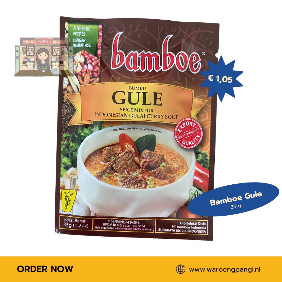 Bamboe - Gule / Kruidenpasta voor Gule 35gr