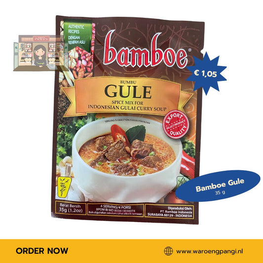 Bamboe - Gule / Kruidenpasta voor Gule 35gr