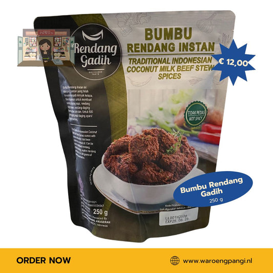 Gadih - Bumbu Rendang Instan / Instant Rendang-kruidenmix 250gr