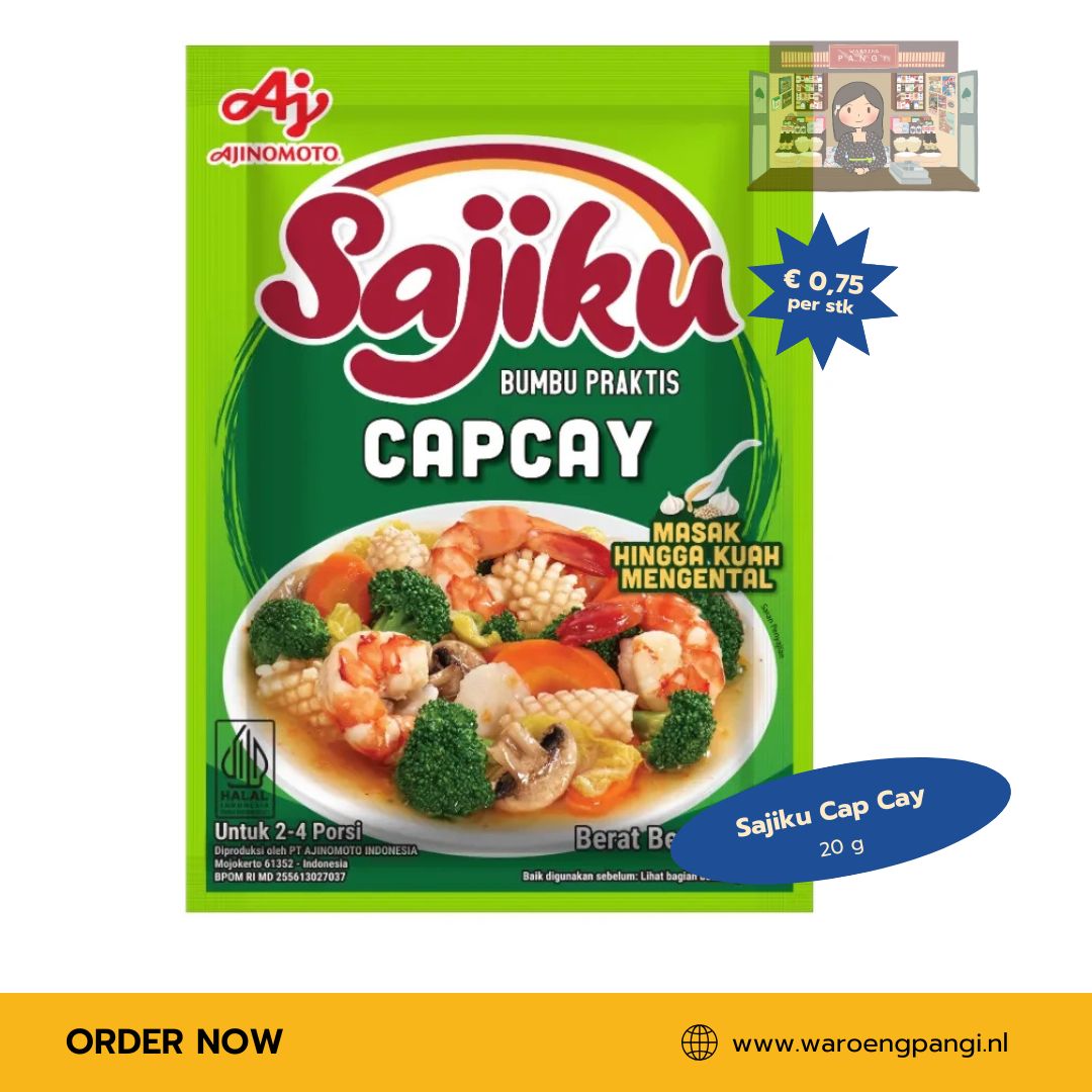 Sajiku - Bumbu CapCay / Kruidenmix voor CapCay 20gr