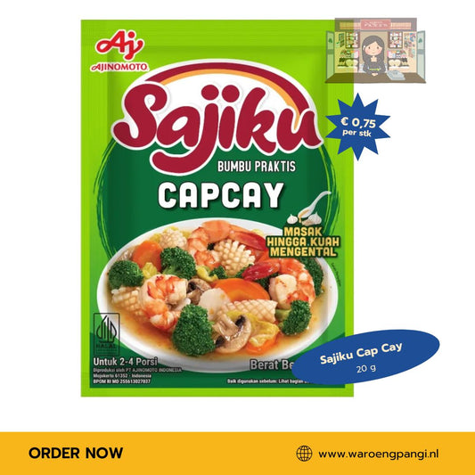 Sajiku - Bumbu CapCay / Kruidenmix voor CapCay 20gr