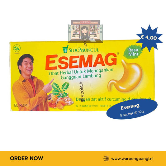 Sidomuncul - Esemag / Kruidenmix bij maagklachten 5 sachet x 10ml