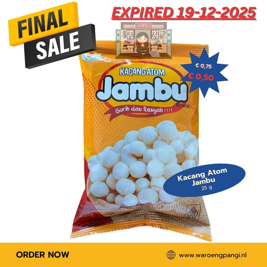 Promo!!! Jambu - Kacang Atom / Shanghai Noten 25gr Expired 19-12-2025