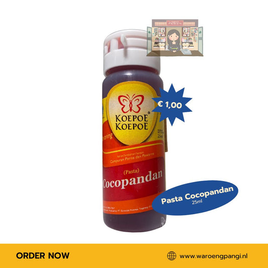 Koepoe Koepoe - Cocopandan pasta / Cocopandanpasta 25ml
