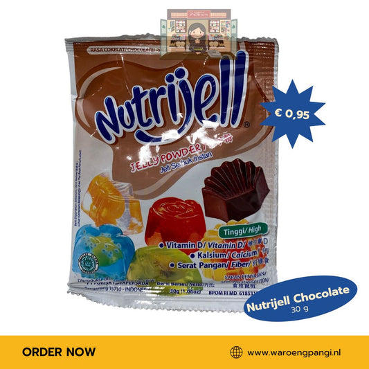 Nutrijell - Rasa Cokelat / Jelly Poeder met chocoladesmaak 30gr