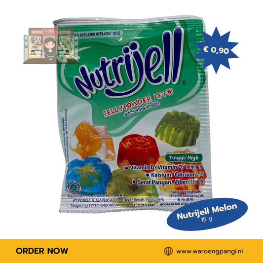 Nutrijell - Rasa Melon / Jelly Poeder met Meloensmaak 15gr