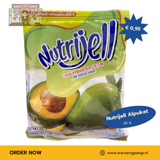Nutrijell - Rasa Alpukat / Jelly Poeder met Avocado-smaak 30gr