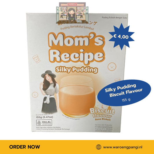Mom's Recipe - Silky Pudding Biscuit flavour 155gr