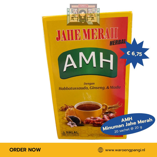 Aneka Boga - AMH Minuman Jahe Merah / Rode gemberdrank 20 sachet x 20gr