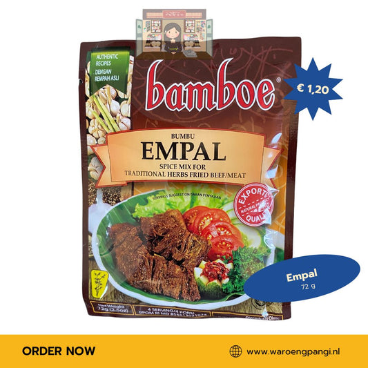 Bamboe - Empal / Kruidenpasta voor Empal 72gr