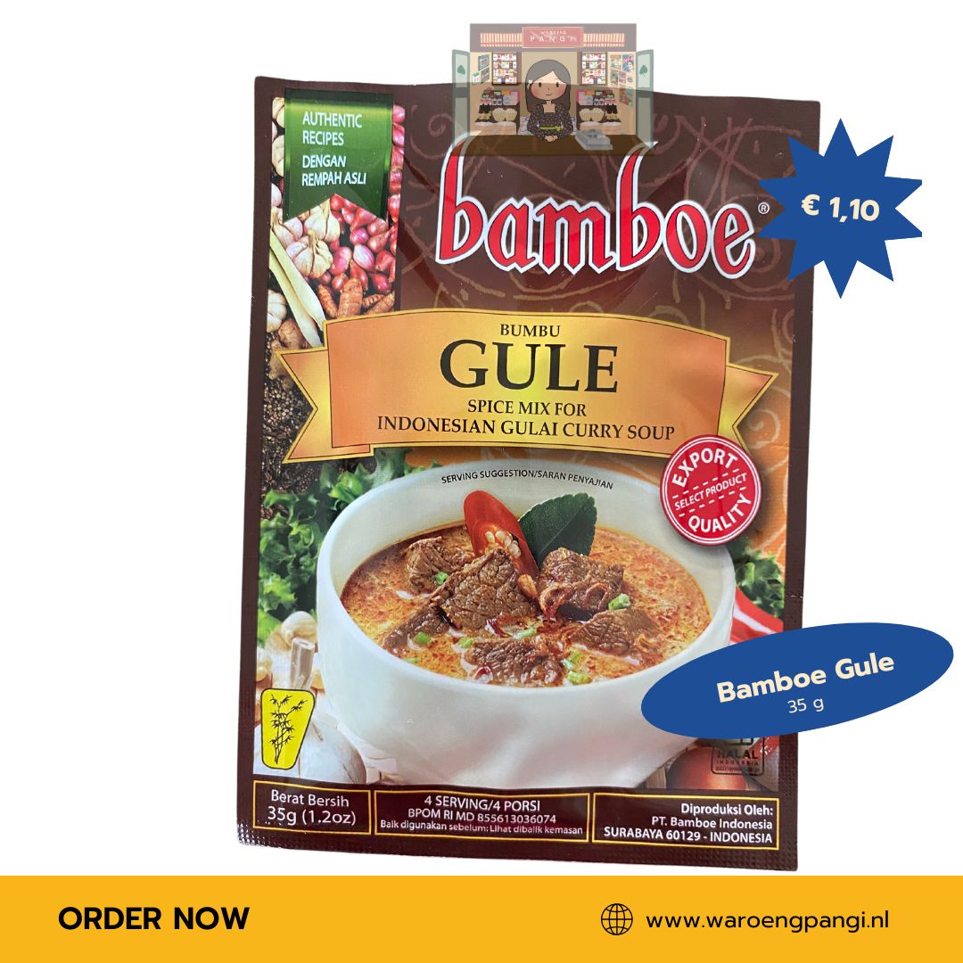 Bamboe - Gule / Kruidenpasta voor Gule 35gr