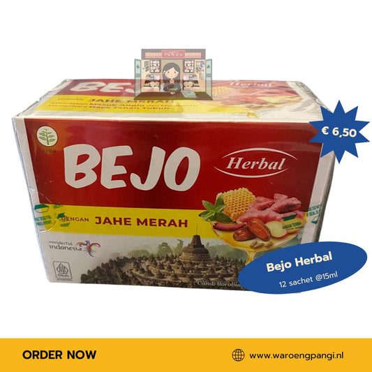 Bintang Toedjoe - Bejo Herbal  / Kruidenmix voor Griep 12 sachet x 15ml