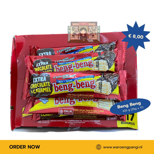 Beng beng - Wafer Caramel chocolate 17 x 25gr
