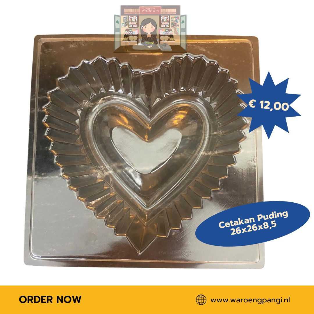Waroeng Pangi - Cetakan Agar agar / Puddingbakvorm 31 × 31 × 4 cm