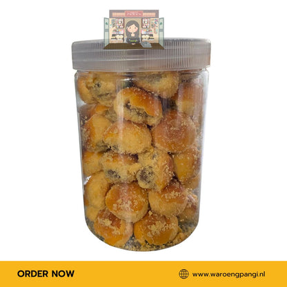 Waroeng Pangi - Kue kering Nastar agak hancur / Gebroken Nastarkoekjes ± 515gr