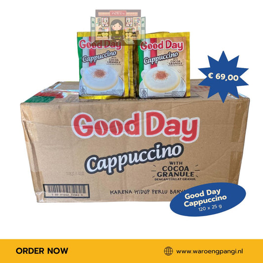 Good Day - Cappuccino 120 x 25gr