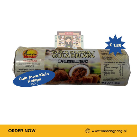 Nesia - Gula Kelapa / Palm Suiker 250gr