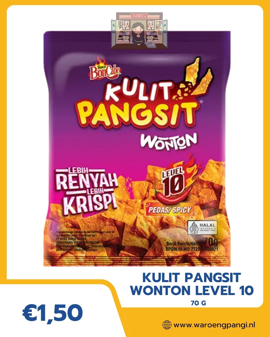 Kobe - Kulit Pangsit Level 10, 70gr