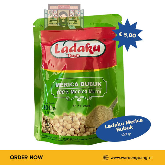Ladaku - Merica Bubuk / Gemalen Peper 100gr
