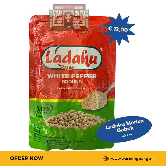 Ladaku - Merica Bubuk / Gemalen Peper 250gr