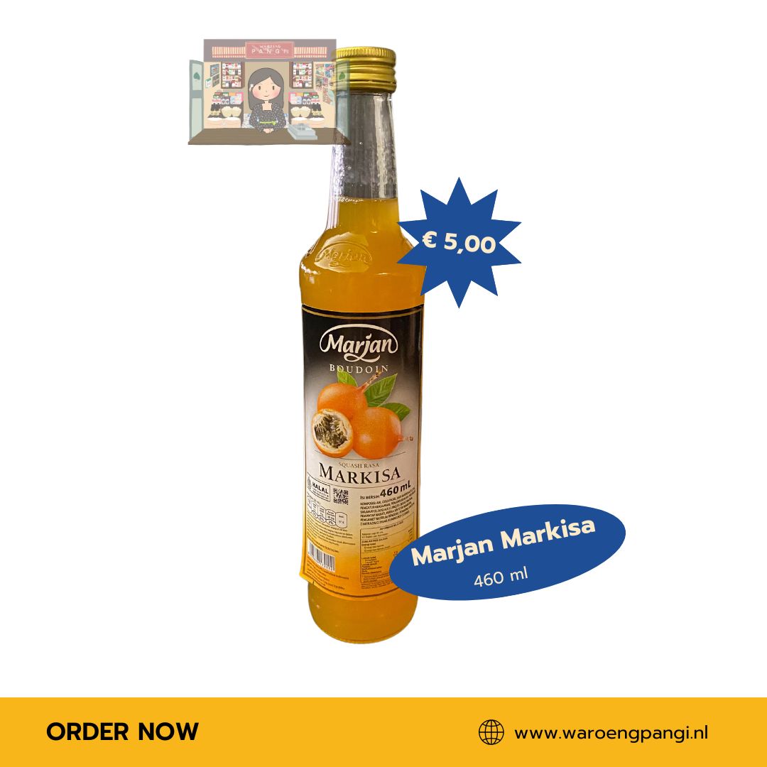 Marjan - Sirup Rasa Markisa /  Passievruchtensiroop 460ml