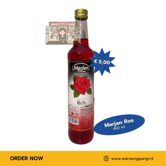 Marjan - Sirup Rasa Ros / Rozensiroop 460ml