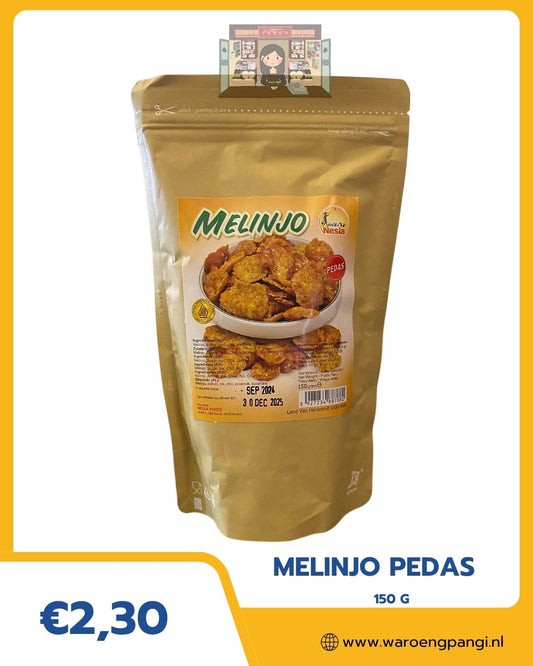Nesia - Melinjo Pedas / Emping melindjo Pittig 150gr