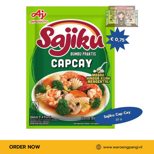 Sajiku - Bumbu CapCay / Kruidenmix voor CapCay 20gr