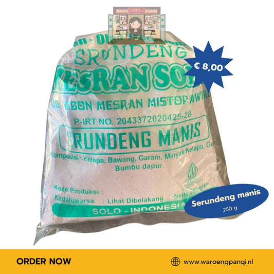 Mesran - Serundeng Manis / Seroendeng 250gr