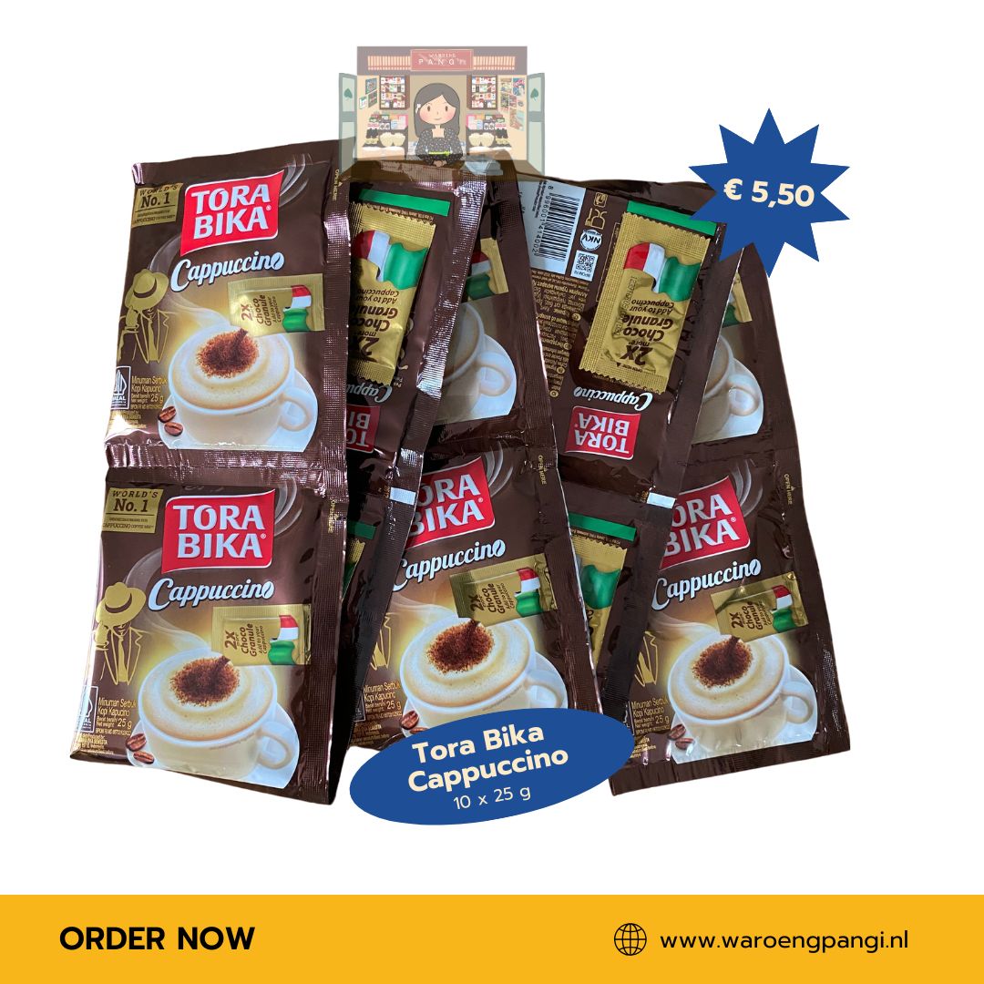 Tora Bika - Cappuccino 10 x 25gr